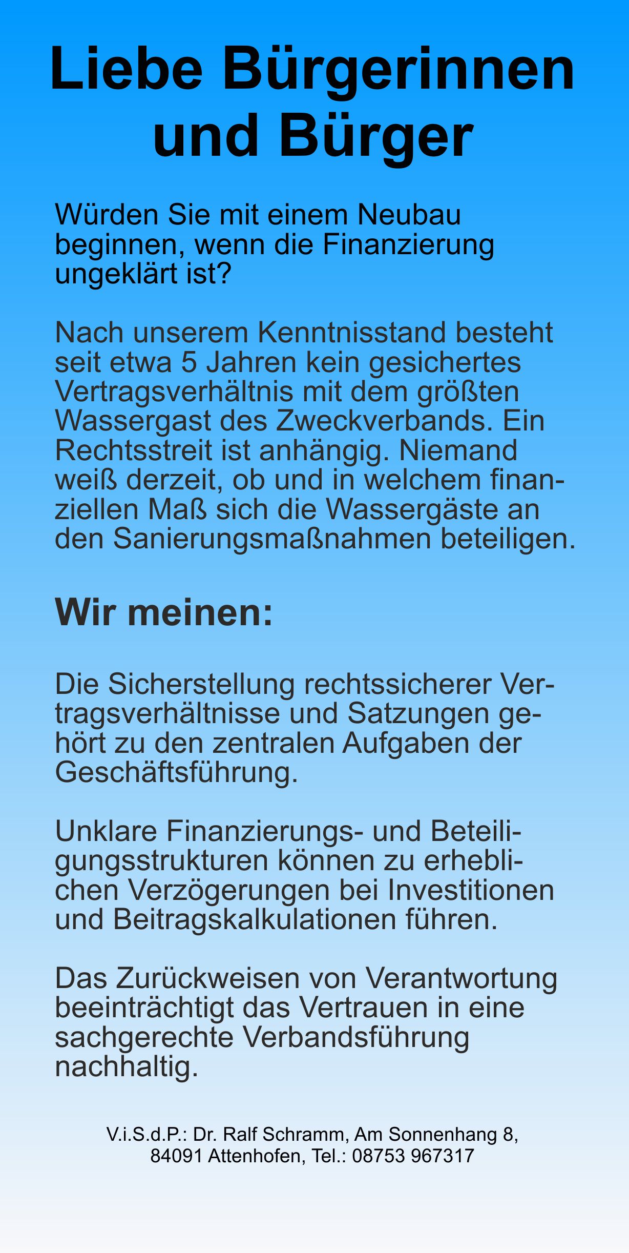 Flyer Infostand S2